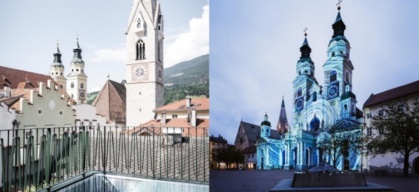 Brixen leuchtet | Südtirols schöne Domstadt zeigt Werke und Interpretationen zum Thema Wasser und Licht